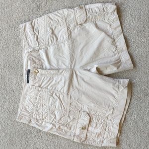 WHBM khaki shorts size 4
